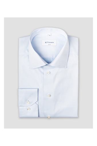 Camasa slim fit bleu deschis