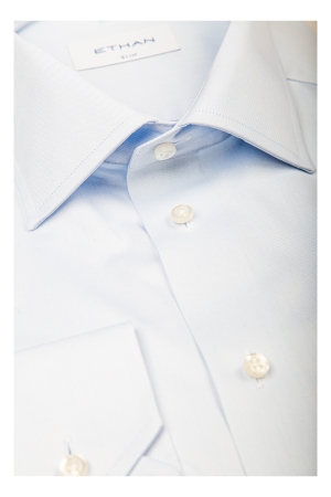 Camasa slim fit bleu deschis